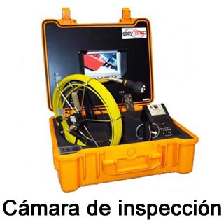 C&aacute;mara de inspecci&oacute;n TV desag&uuml;es y bajantes